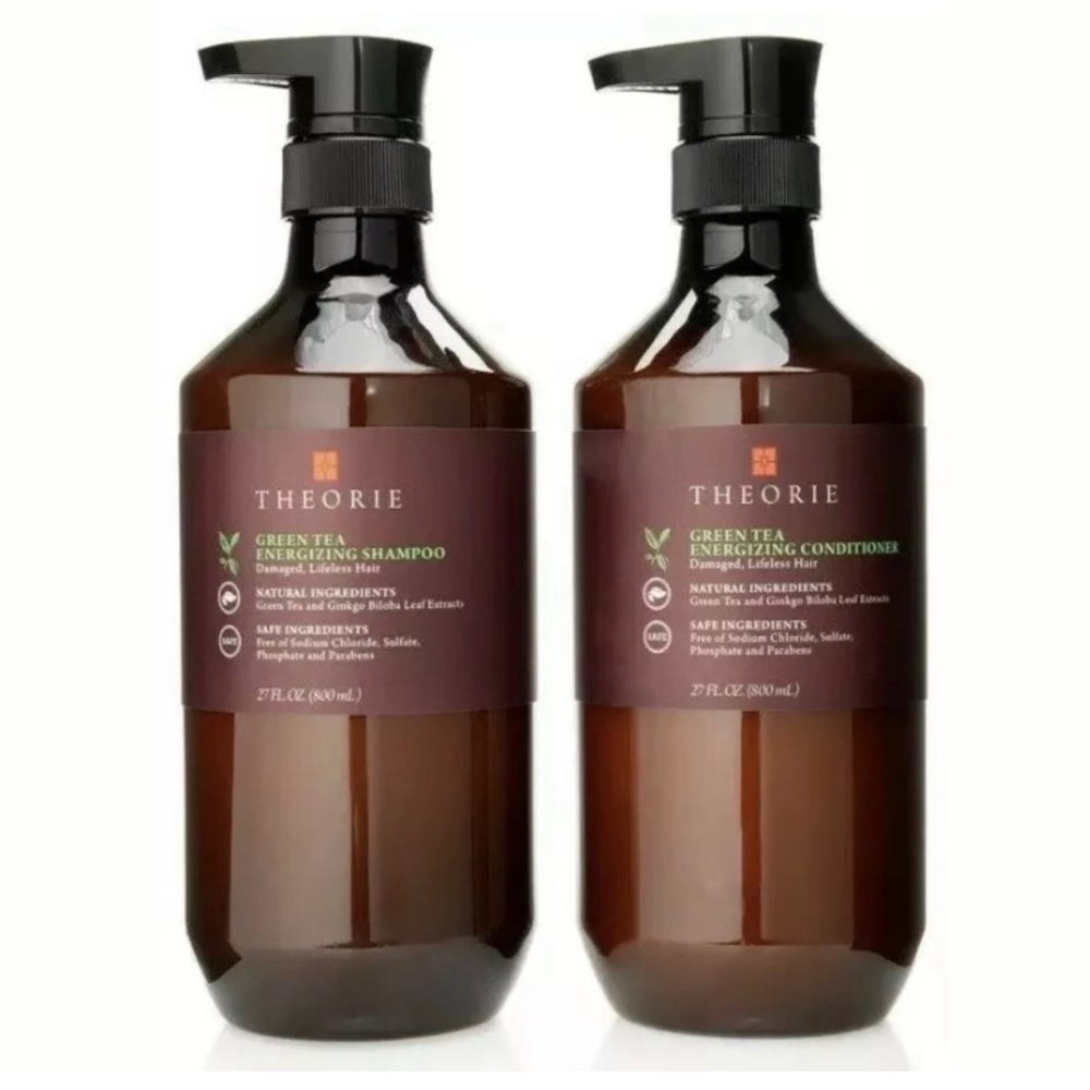 Theorie Green Tea Shampoo & Conditioner Set 27oz